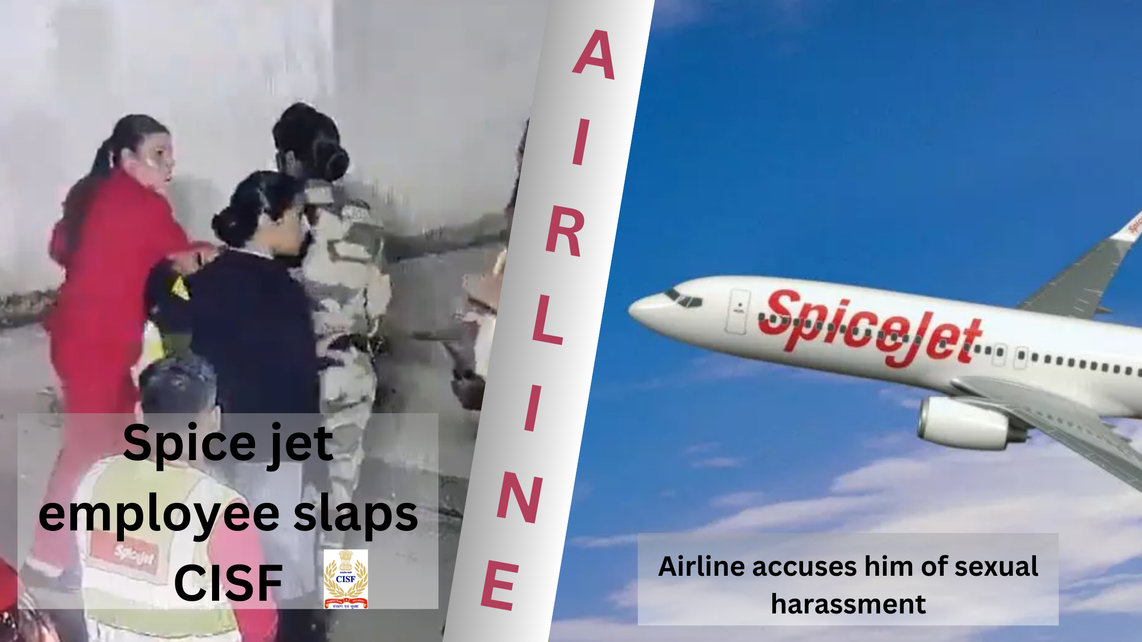 Spicejet employee slaps CISF: Female staffer arrested: