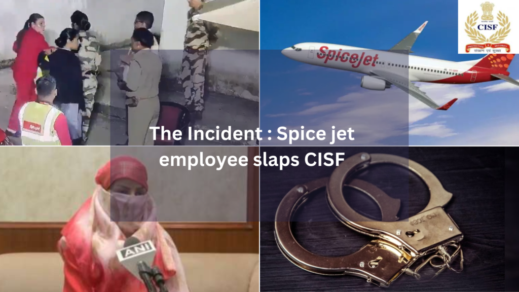 Spicejet employee slaps CISF: Female staffer arrested: